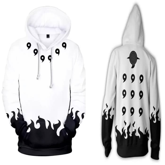 sweater hoodie anime rikudou sennin logo belakang