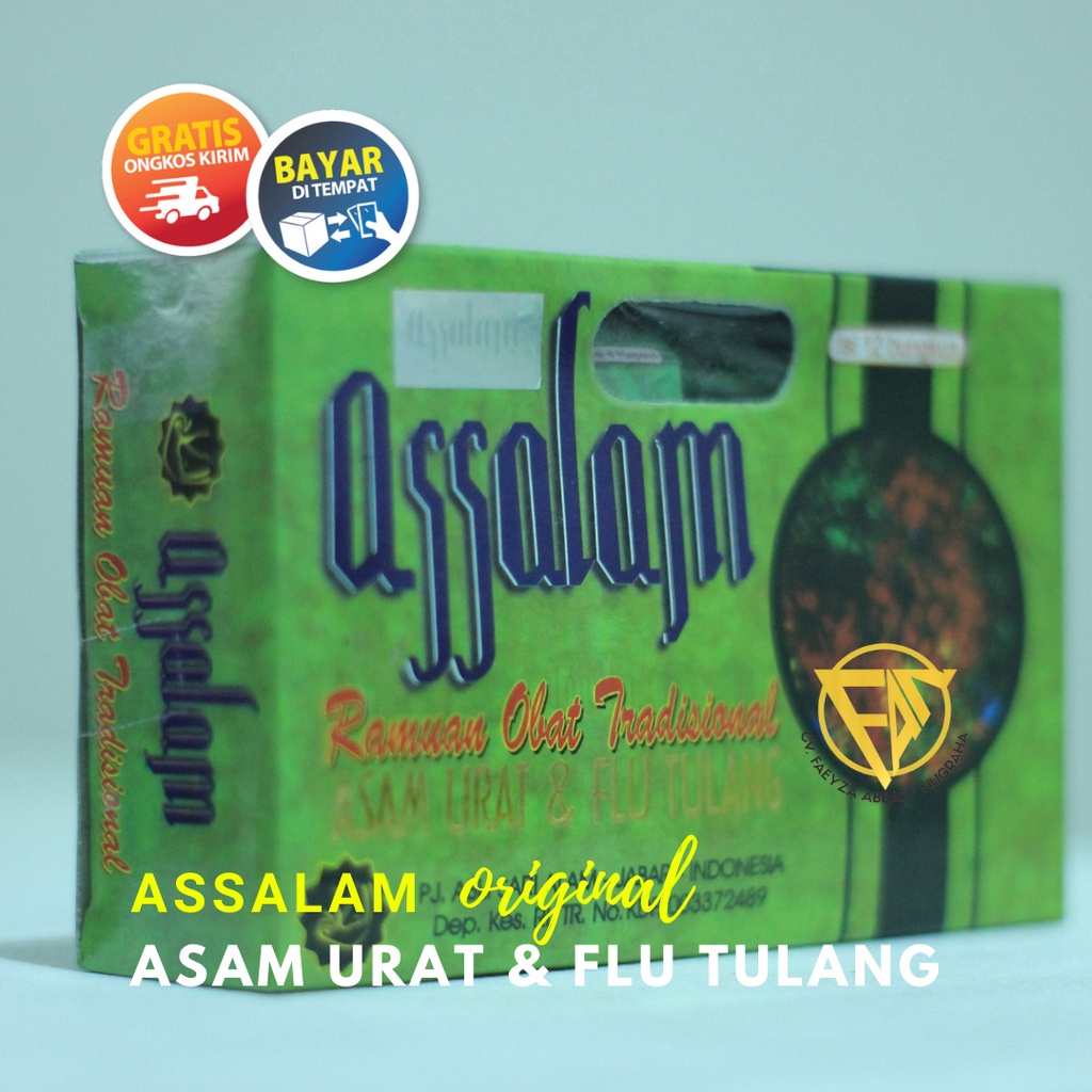 ASSALAM obat asam urat dan flu tulang ORIGINAL