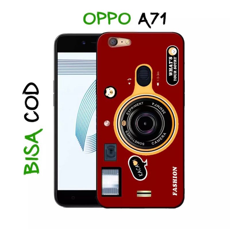 SHOWCASE CASE OPPO A71 DESIGN AESTHETIC CAMERA LUCU SERIES