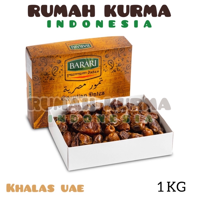 

Kurma Barari Mesir Pack 1Kg Original BPOM