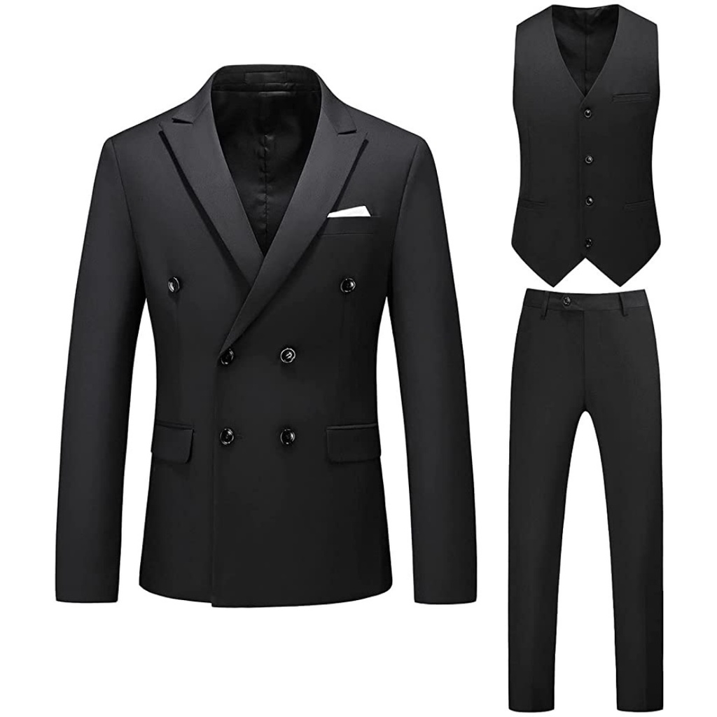 SETELAN JAS PRIA TUXEDO 3IN1 ( JAS CELANA ROMPI ) / SETELAN JAS PRIA / SETELAN JAS PRIA FORMAL / SET