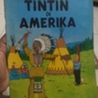 Komik Tintin di Amerika Terbitan Indira