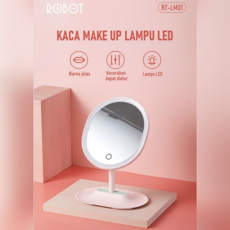 Robot RT-LM01 Kaca Make UP Lampu Led