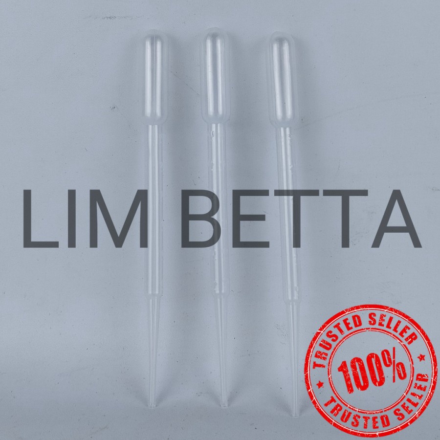 Pipet Plastik 3ml / Pipet Tetes Plastik / Pipet Tetes Artemia