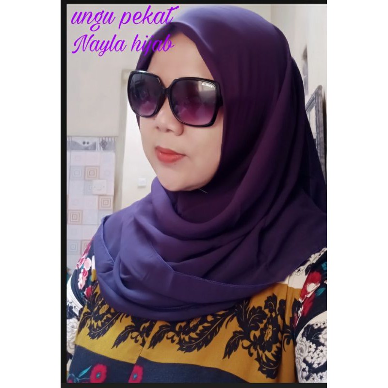 hijab Bella SQUARE kain impor / jilbab terbaru 2024