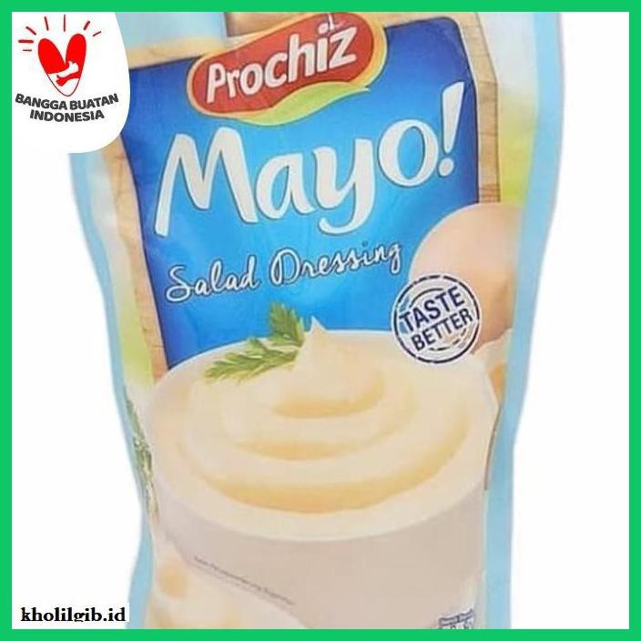 

Ujekujek- Prochiz Mayonese 1Kg Kemasan Pouch Ocok Untuk Salad, Isian Risol Dll -Original.