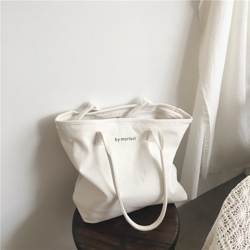 Tas Kanvas Shopping Tote Bag Fashion Wanita Kualitas Premium TW1829