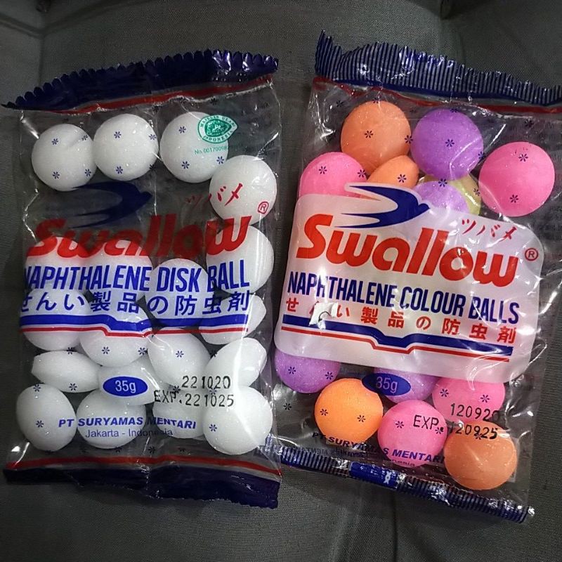 Kamper swallow zak kecil 35 g