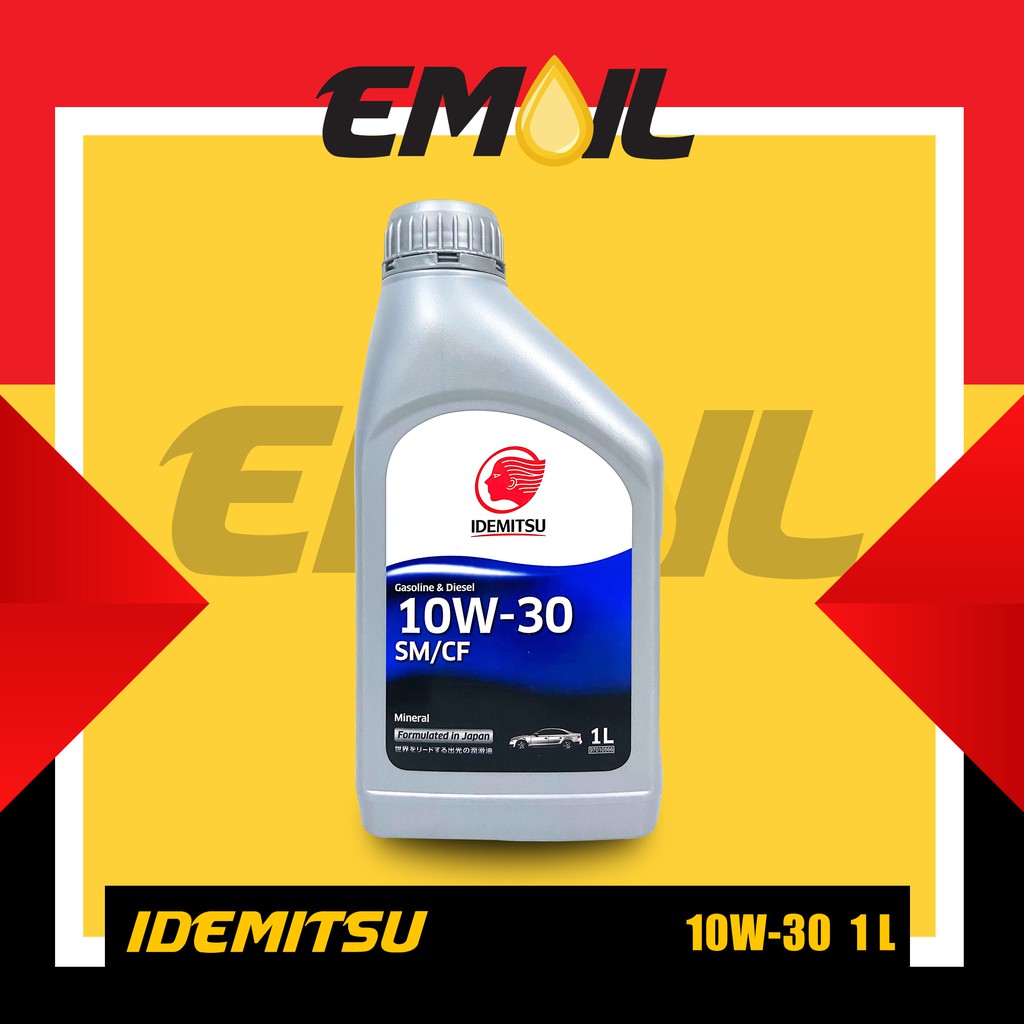 OLI IDEMITSU GASOLINE DAN DIESEL SAE 10W-30 SM/CF ISI 1 LITER