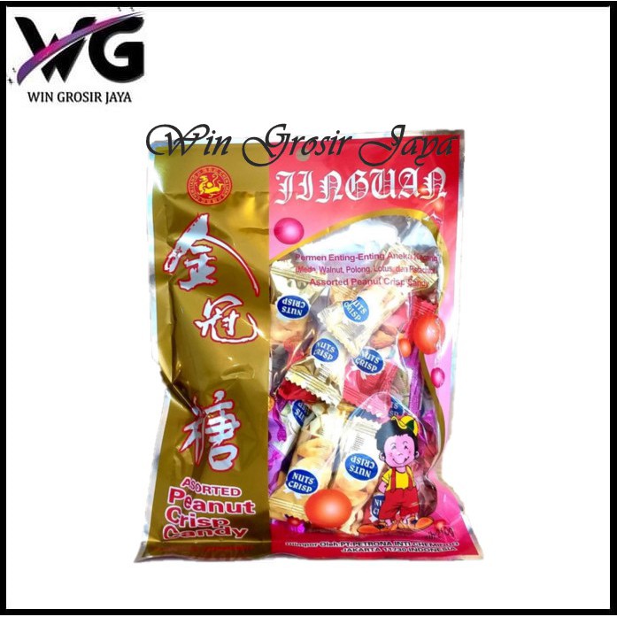 

Assorted Peanut Crisp Candy 210Gram Permen Enting Aneka Rasa