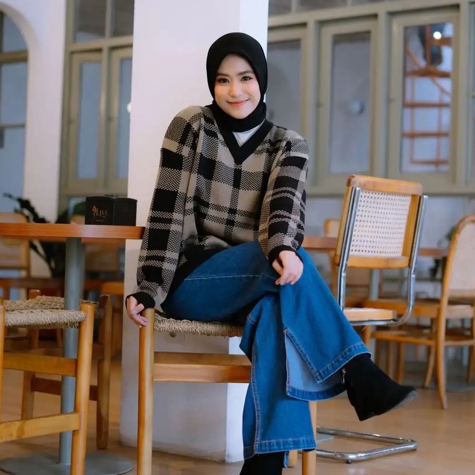 Jaket Sweater Cardy RAJUT NAOMI OVERSIZE Crope Button Cardigan HALUS TEBAL Cardygan Korean Style Imp