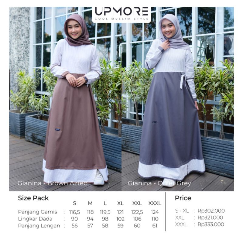 Gamis Premium Gianina by Upmore|Gamis Syari|Gamis Umbrella|Dress Payung|Dress Syari Cantik|Dress Mew