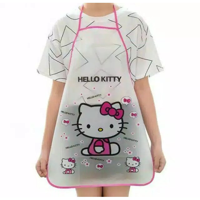 Celemek dapur plastik / Apron masak waterproof