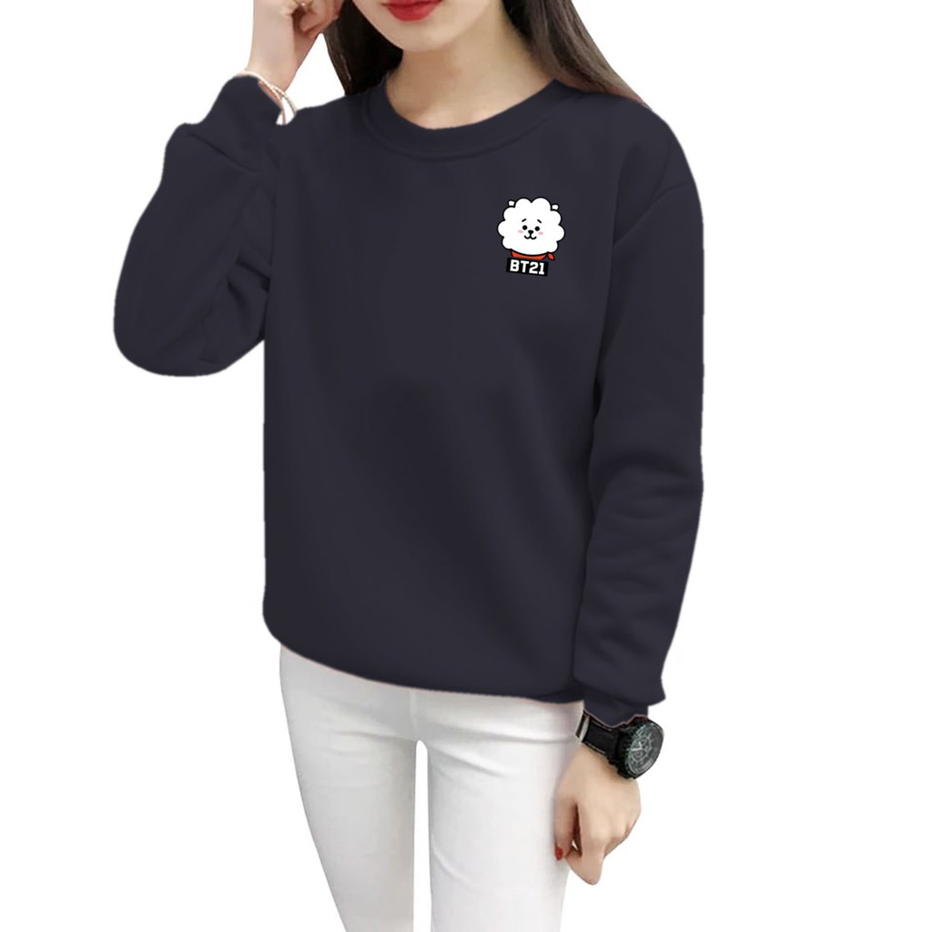 Bess - Sweater Murah Wanita / Sweater Lengan Panjang J LOGO