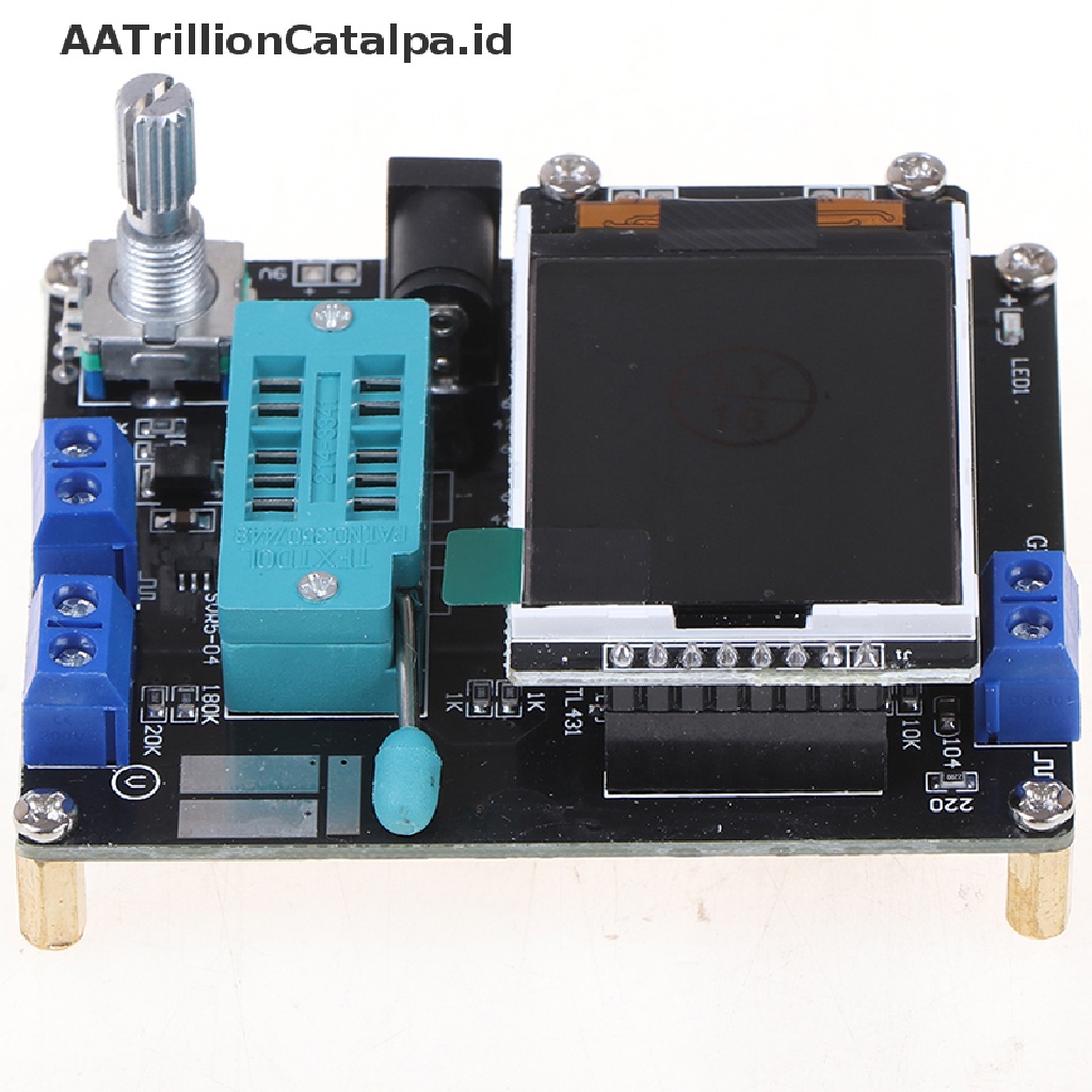 (AATrillionCatalpa) Gm328a Modul Tester Transistor Dioda LCR ESR