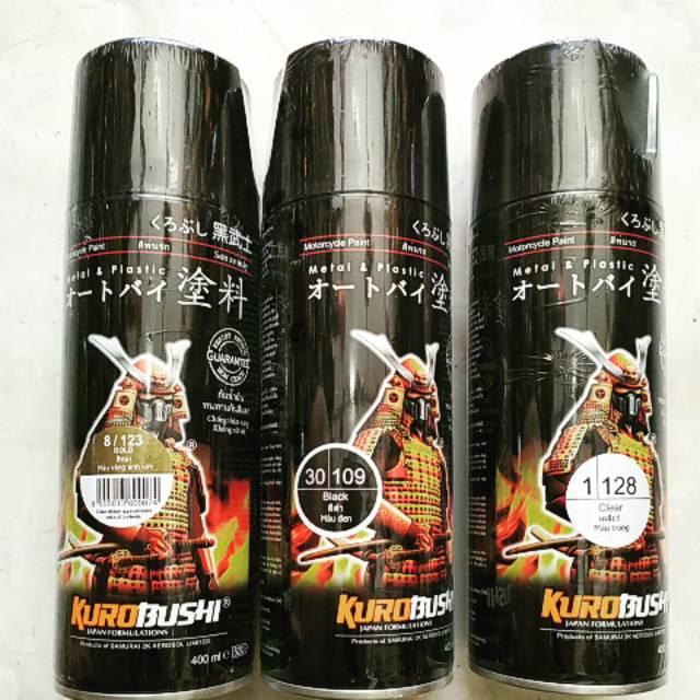 Cat semprot samurai paint