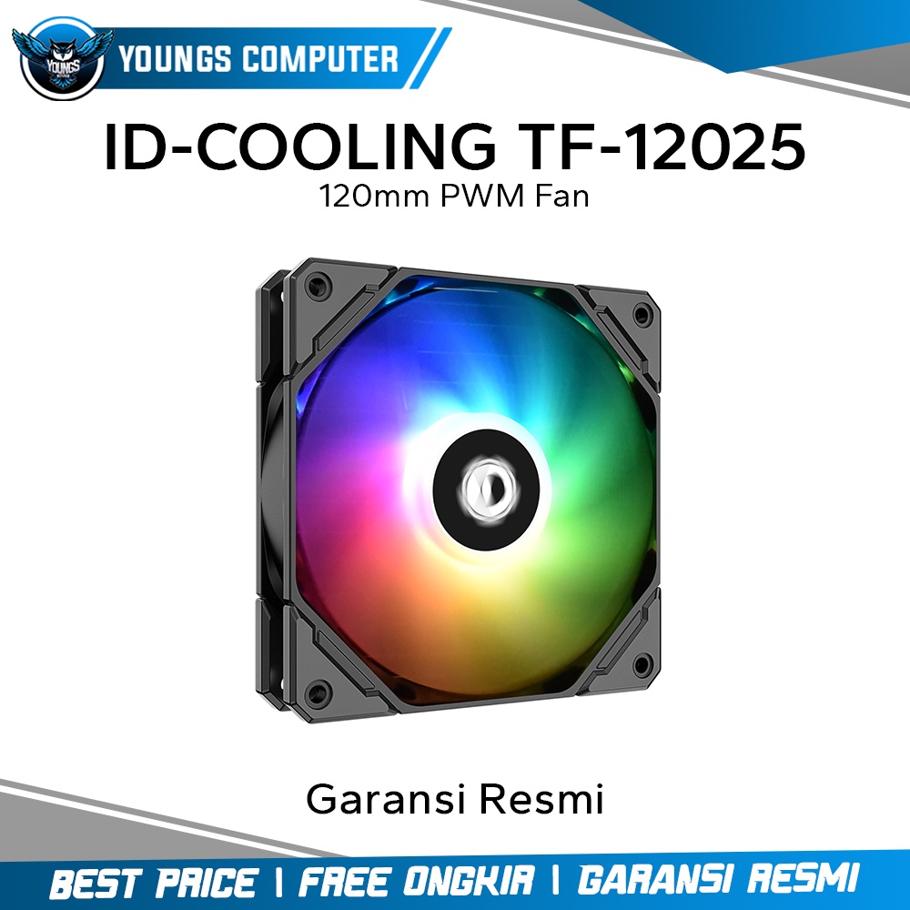 ID-COOLING TF-12025 ARGB 120mm PWM Fan Case / Casing 12cm