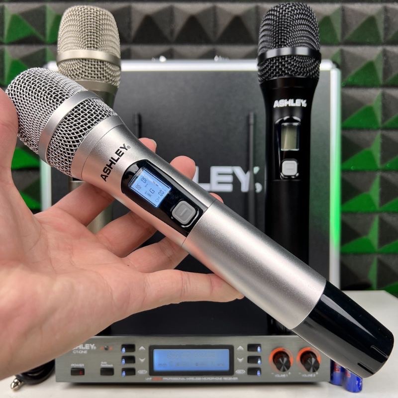 Ashley Mic Wireless CT ONE Original Anti Feedback - Microphone Wireless Ashley CTONE