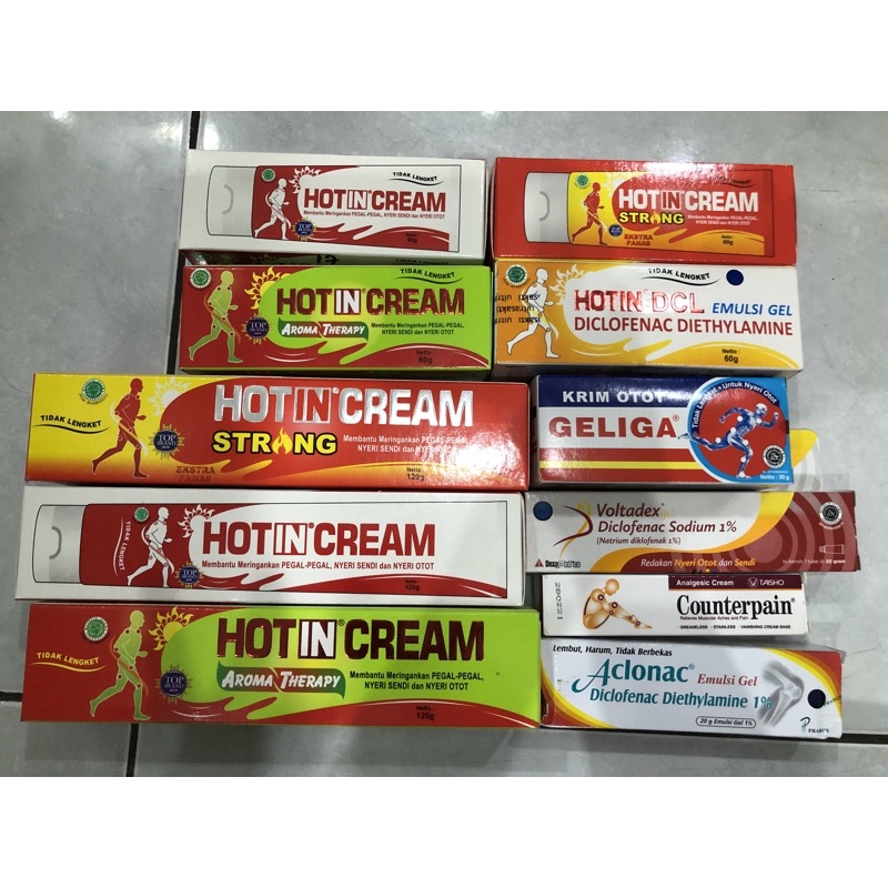 HOT IN CREAM COUNTERPAIN VOLTADEX ACLONAC HOT IN DCL