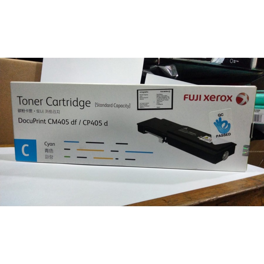 Toner Fuji xerox docuprint CM405 df |CP405 d standartcapacity CT202019 ( Cyan )