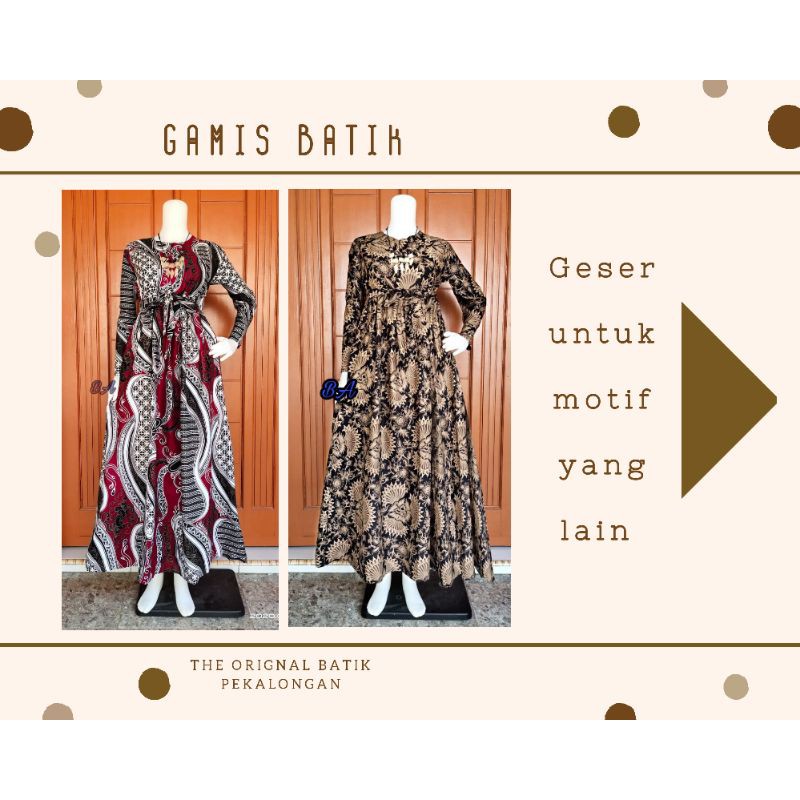 Gamis Batik Original