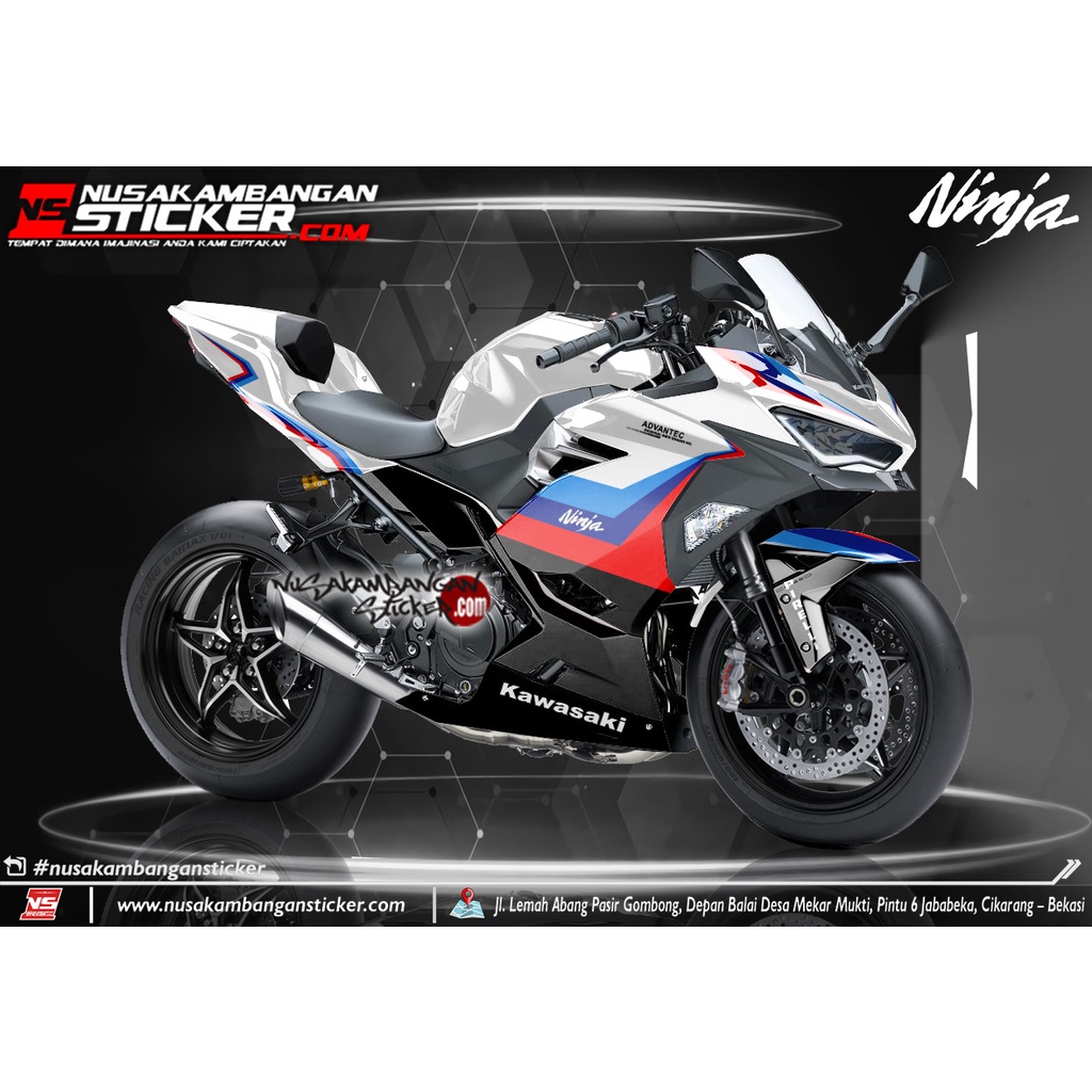 Stiker NINJA ALL NEW 250 FI BMW
