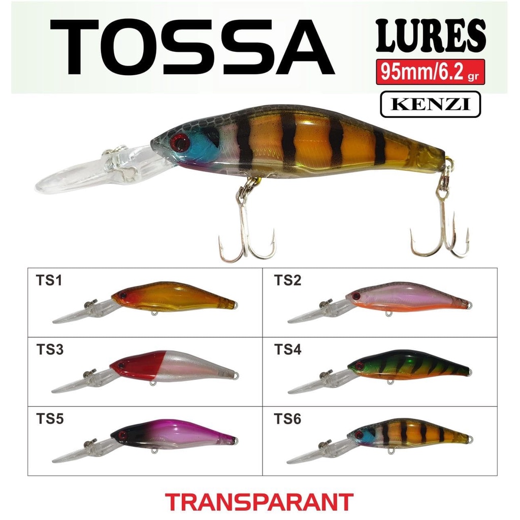 Lure KENZI TOSSA (9.5cm / 6.2gram)