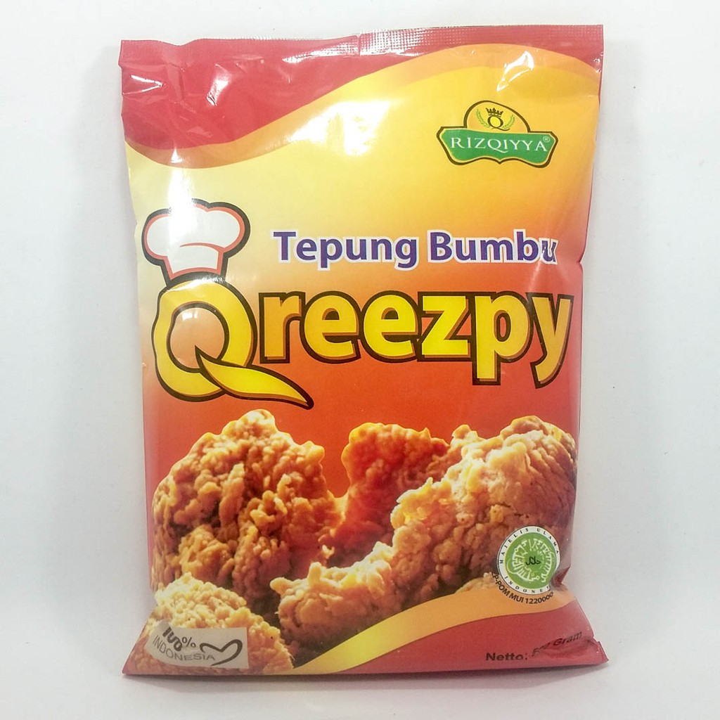 

Rizqiyya Tepung Bumbu Qreezpy 500 gr