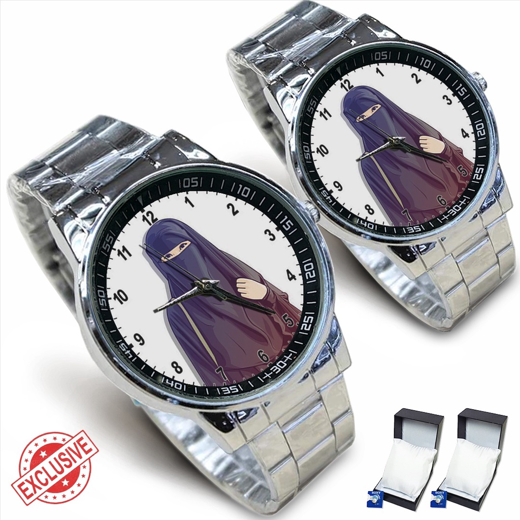 Jam Tangan Rantai Couple HIJAB - 3 (Nice)