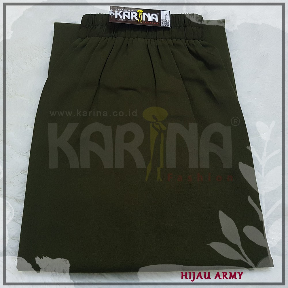 Rok Kerja Panjang Wolfis Wolvis Wolpeach Polos Premium Grade A Full Karet Pinggang KaRINA TERMURAH