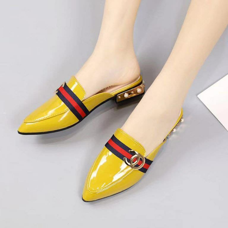 JSH 9712 (SIZE 35-40) RISCE SEPATU SLIP ON IMPORT WANITA CEWEK PEREMPUAN JAKARTA BATAM