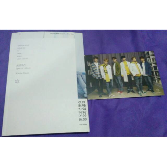 ASTRO 4th Mini Album Winter Dream Album Only