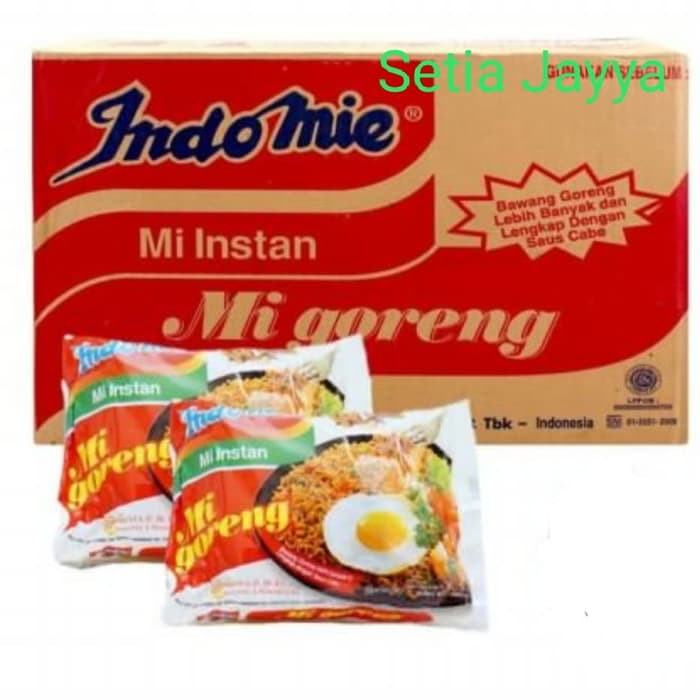 

Indomie goreng 1 dus isi 40 bungkus mie instant indomie