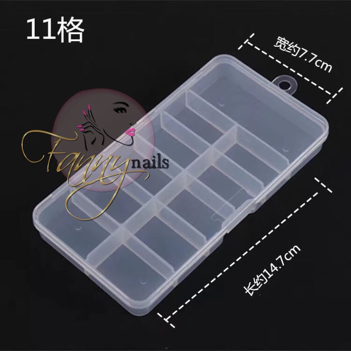 Tempat kotak kuku palsu / fake nail nails storage nailart