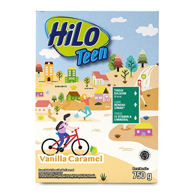 

Hilo Teen Milk Vanila Caramel 750Gr