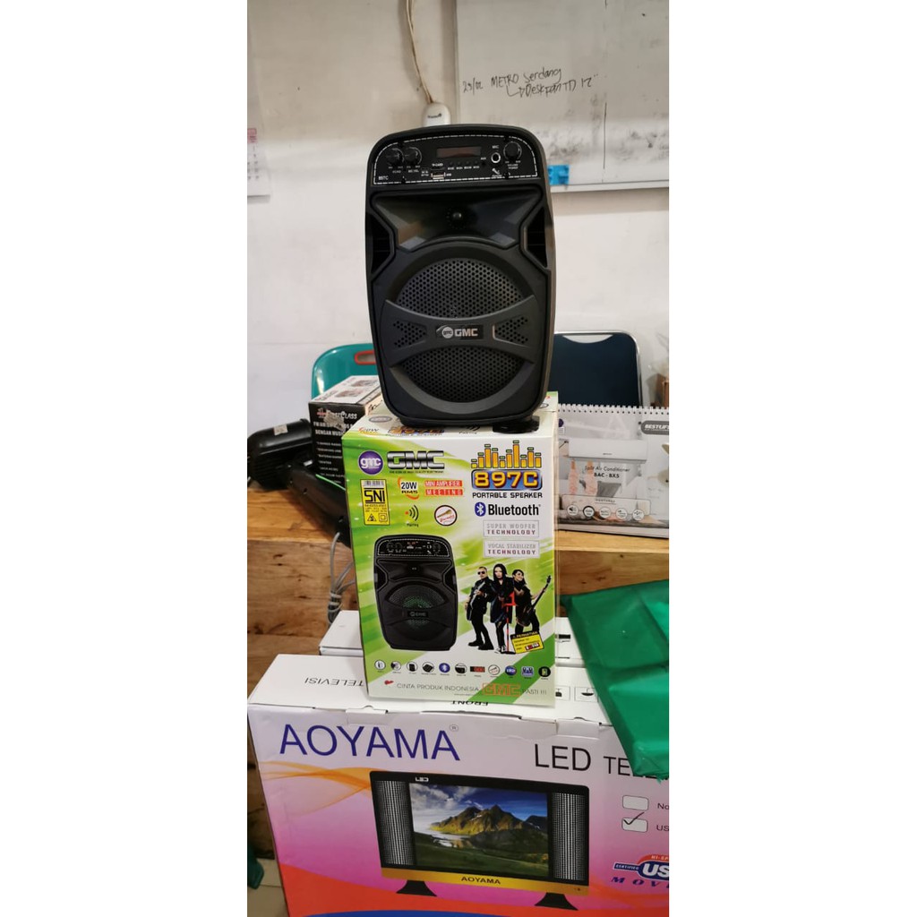 medan elektronik speaker ampli meeting gmc 897c