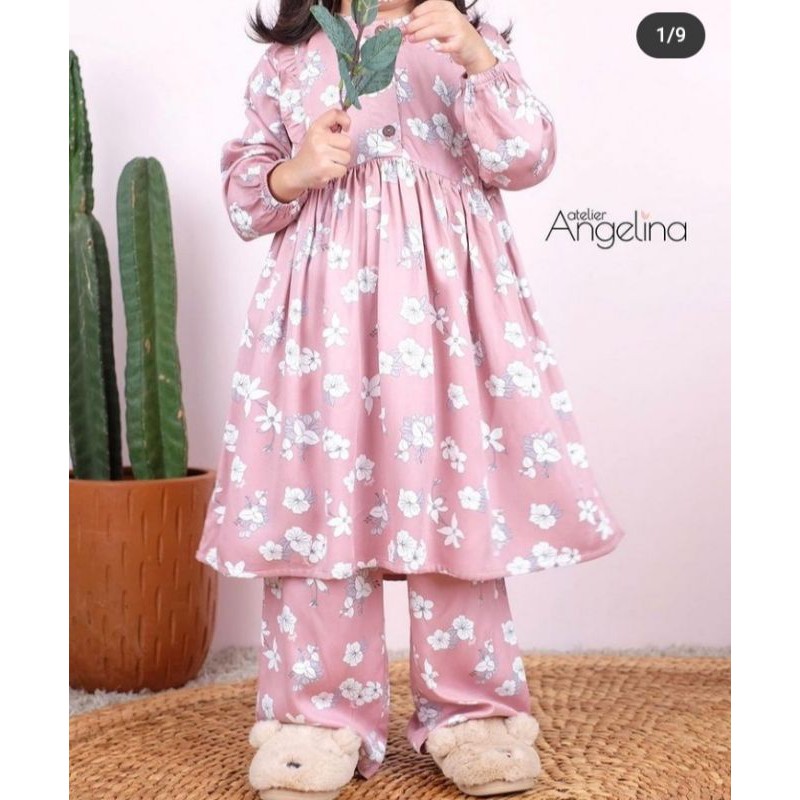 LITTLE ZAHRA DRESS ANGEL BY ATELIER ANGELINA