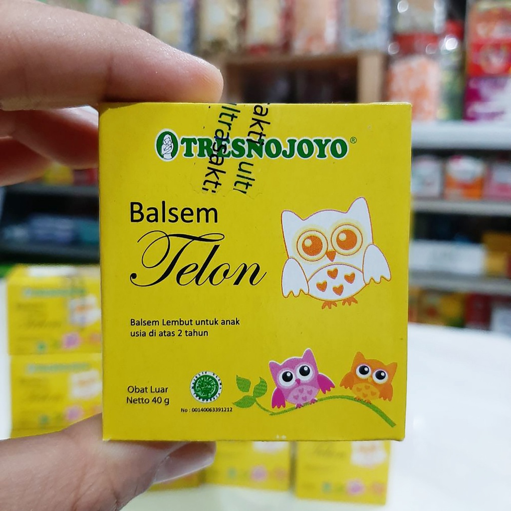 Bisa COD Balsem Telon Tresno Joyo 40gr &amp; 20gr - Balsem Bayi Minyak Telon - Balsem Telon Untuk Anak Kembung