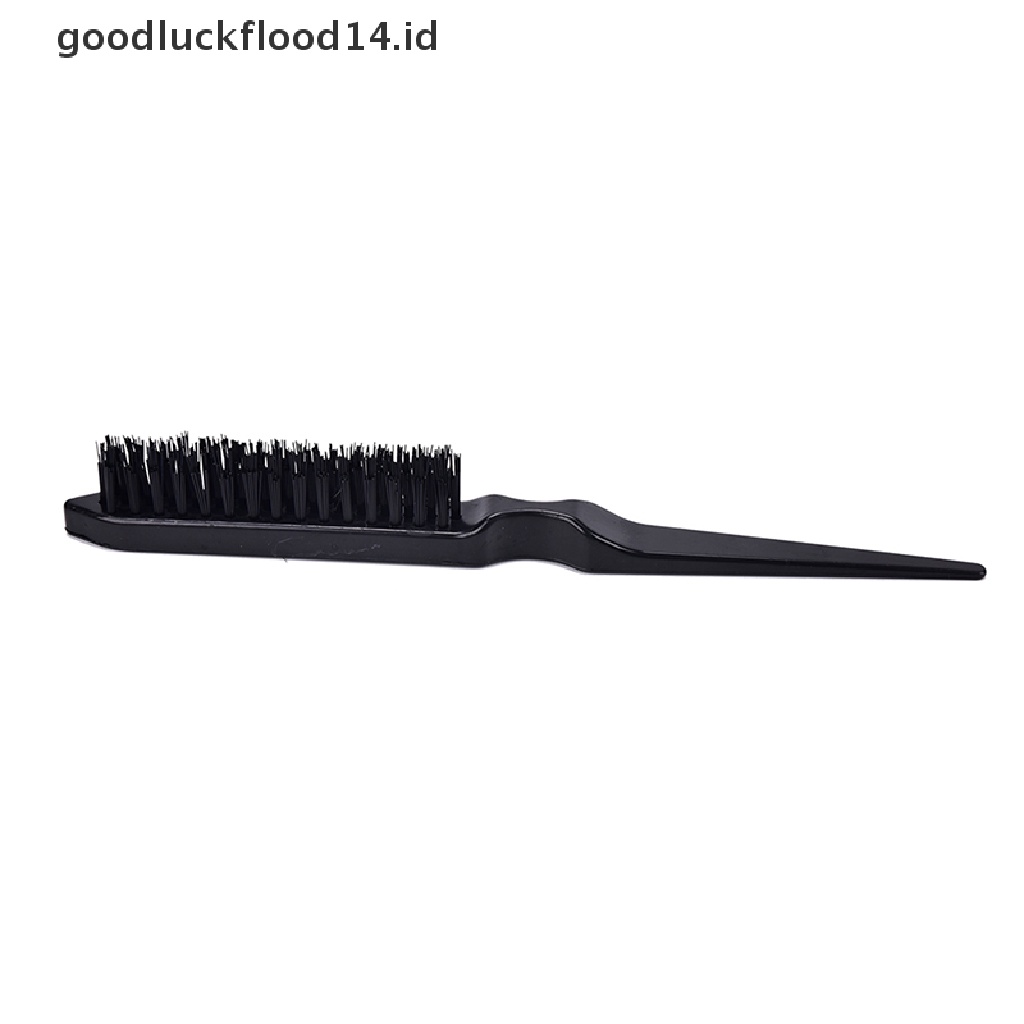 [OOID] 1Pc Hairdressing Brushes Teasing Back Combing Hair Brush Slim Line Styling Comb ID