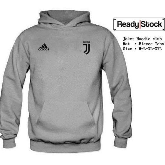 Jacket/Hoodies Juventus Abu-Abu New