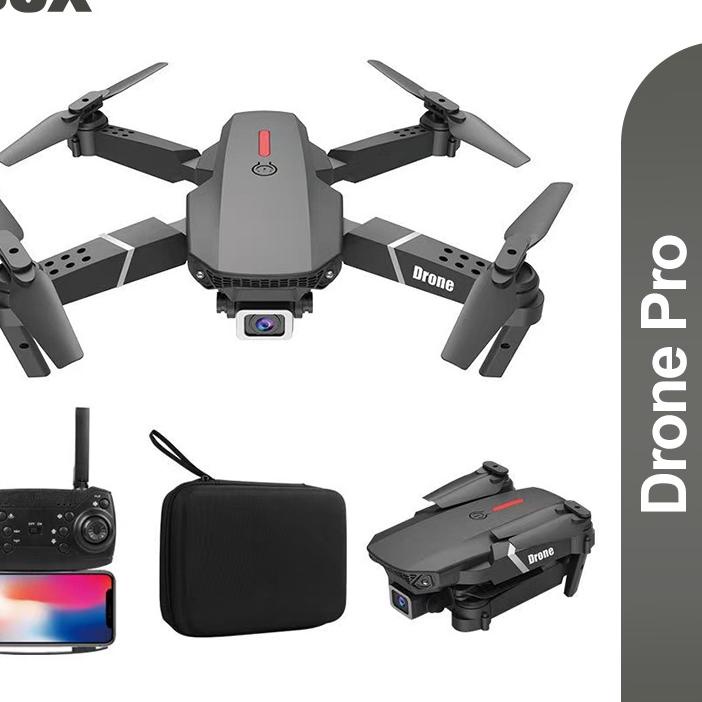NEW ARRIVAL Toolbox Drone E88 Pro/E99 Shoot Murah Original Indoor Outdoor Drone Pro Mini RC 4K HD Camera -D2 ✧ 867