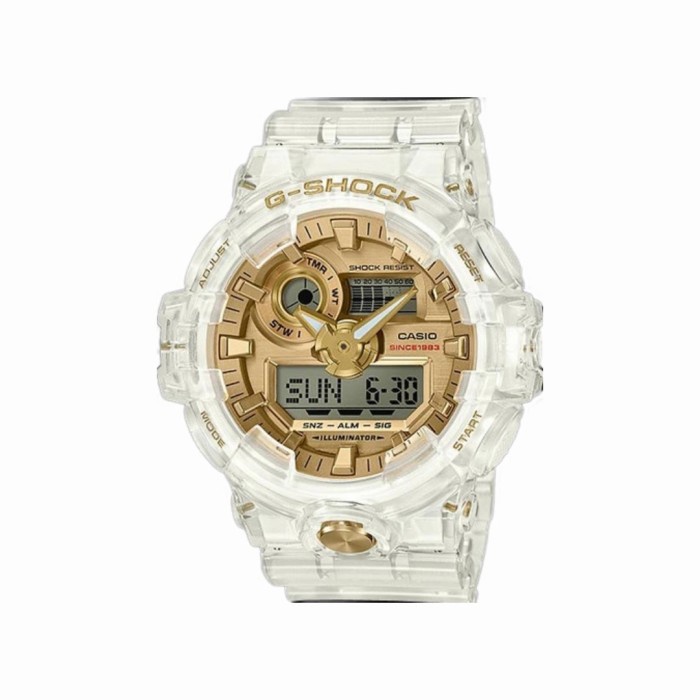 Jam Tangan Casio G Shock GA-700-7A Putih GSHOCK GA700 White ORI BM