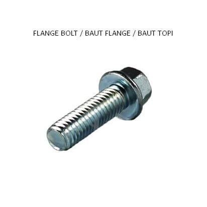 Baut Flange 6 x 45 Kunci 8