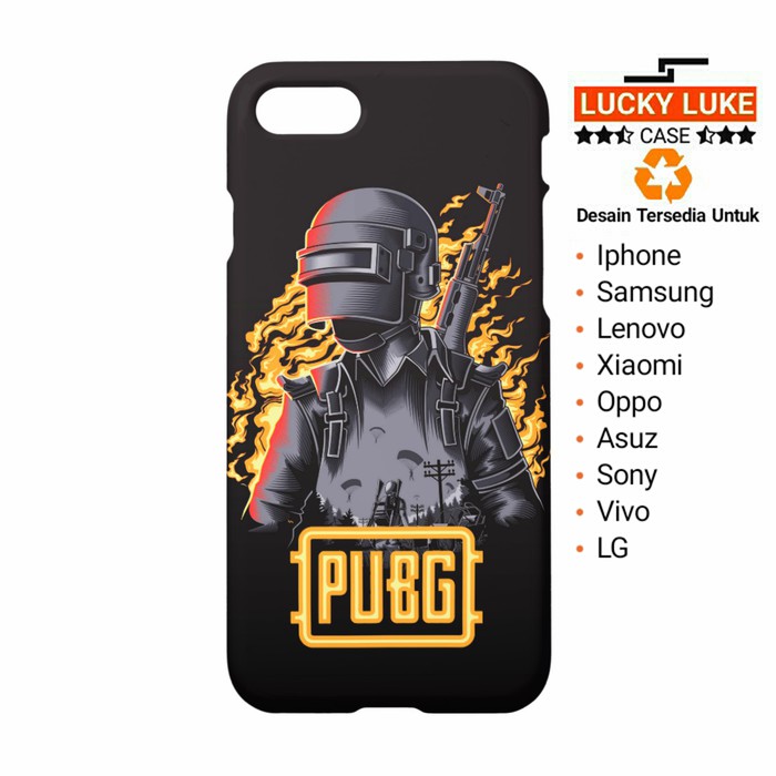PUBG Mobile case Pocophone F1 iPhone 7 XS oppo A7 A3s Vivo y81 v11 Y95