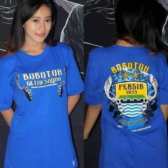 Kaos persib bobotoh getih sunda biru PRIA WANITA