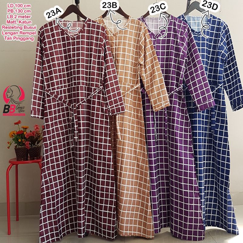 GAMIS KATUN JEPANG MOTIF BUNGA SUISEN SERIES