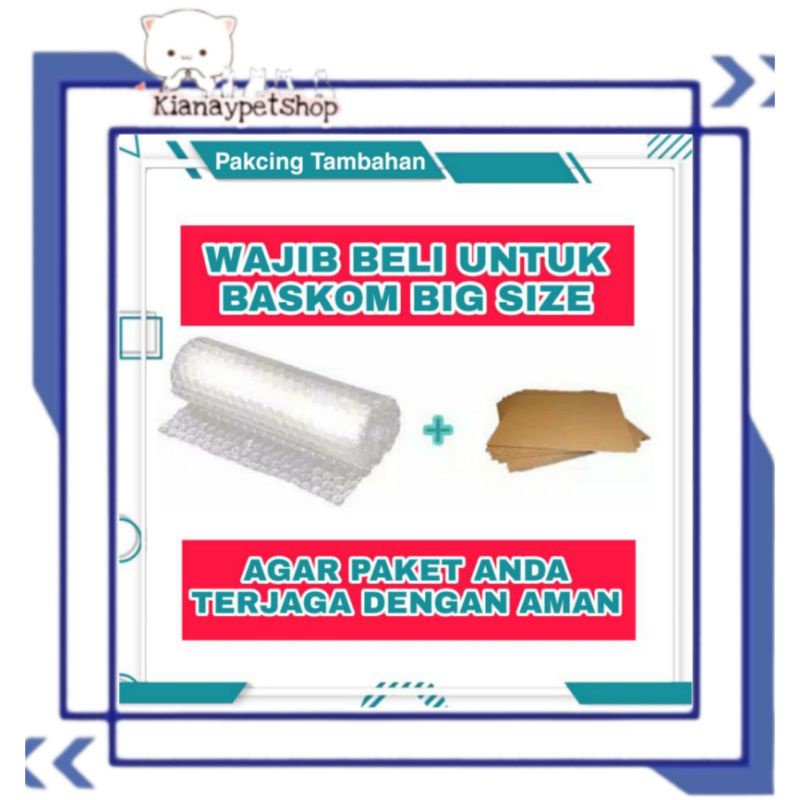 

Bubble Wrap + Kardus Untuk Packing