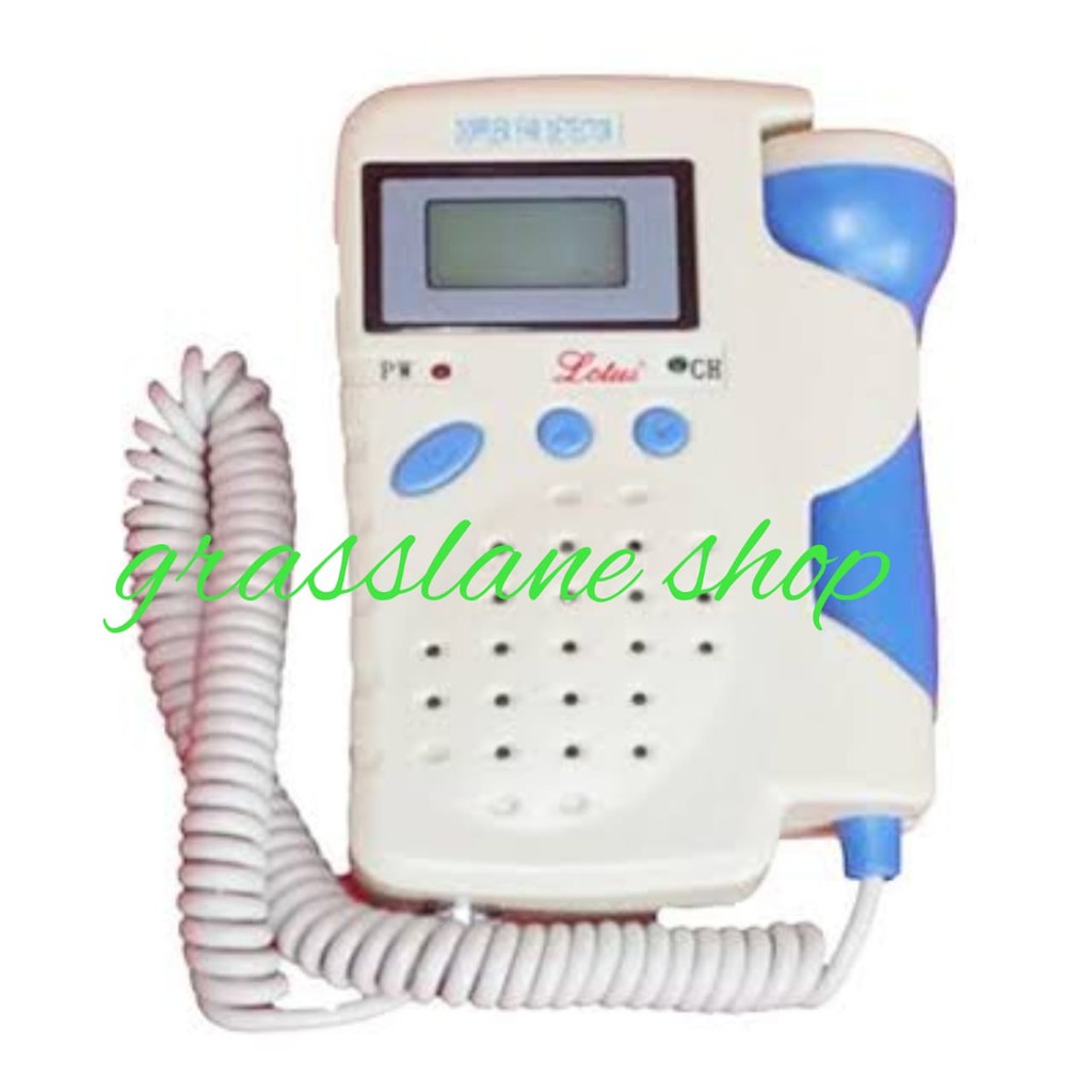 Fetal Doppler Dopler Lotus LCD Alat Cek Detak Jantung Bayi LT 555