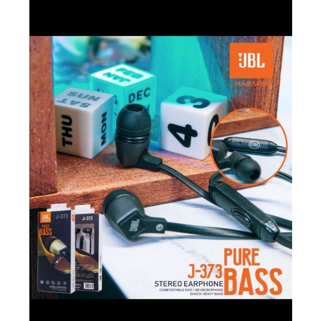 Hf Handsfree Headset JBL J-373 Premium Super Bass