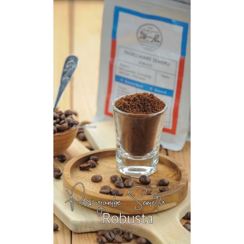 

Kopi bubuk Robusta 200 gram